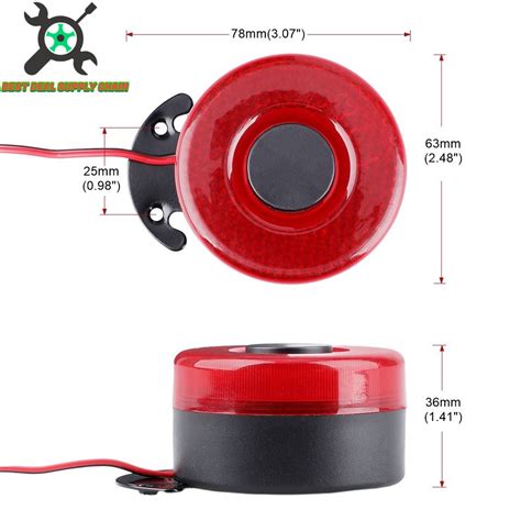 Beep Reverse Beeper Air Horn Dc 12v 24v 105db Warning Siren Sound