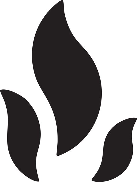 Fire Hot Icon Symbol Image Vector Illustration Of The Danger Fire Burn
