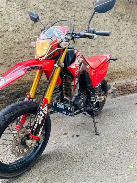 Honda CRF 150 L Modif Supermoto Motor Di Carousell