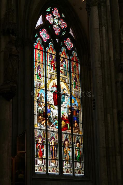 Cologne Cathedral In Cologne Germany Stock Photo Image Of Colorful