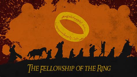 Lord Of The Rings Fellowship Of The Ring Minimal Poster Hd Wallpapers