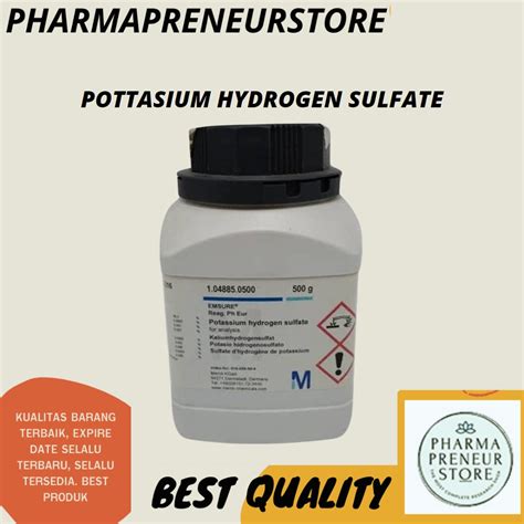 Jual POTASSIUM HYDROGEN SULFATE KALIUM HIDROGEN SULFAT PRO ANALISA 5