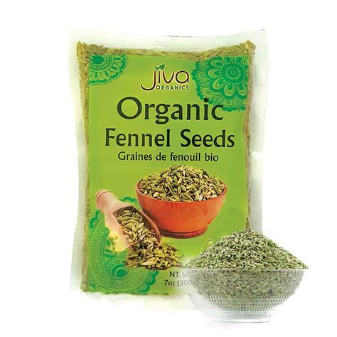 Jiva Organic Fennel Seeds G Iqbal Foods Inc