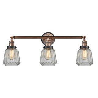 Franklin Restoration Chatham 3 Light Bathroom Vanity Light Antique