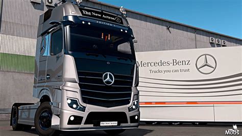 Ets V Mods Mercedes Benz Actros Mp Mirrorcam Youtube