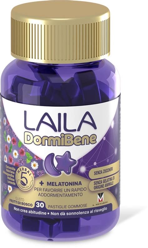 Laila Dormibene 30 Gommose Farmacia Fresa