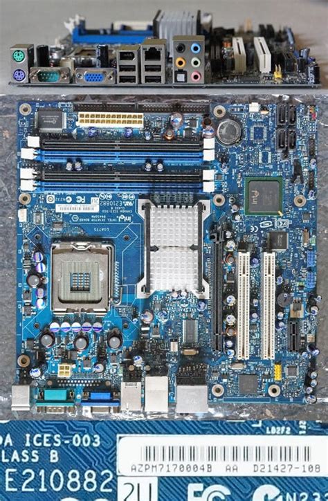 DELL / INTEL DESKTOP REPLACEMENT MOTHERBOARD P/N E210882 FOR DELL ...