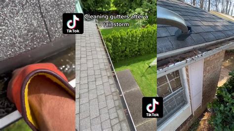 Satisfying Gutters Cleaning Asmr Tiktok Compilation 🧼 Bubbles Asmr