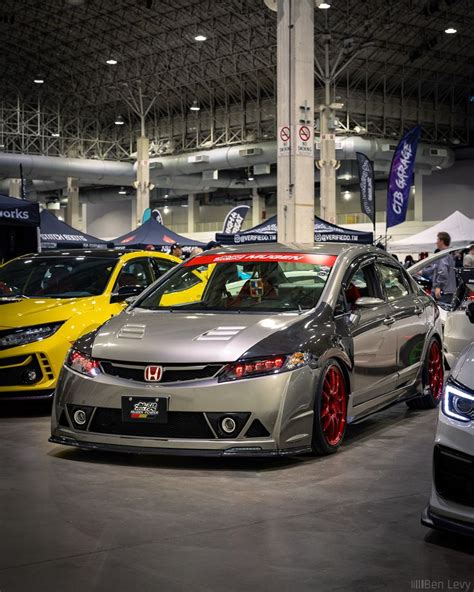 8th Gen Honda Civic Sedan At Wekfest Chicago In Galaxy Grey Metallic