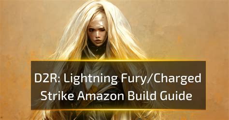 D2r Lightning Furycharged Strike Amazon Build