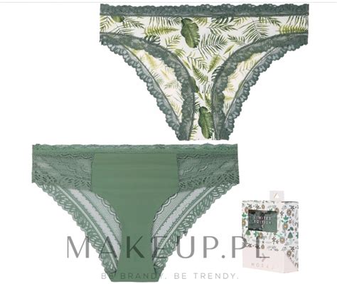 Moraj Figi Premium Bikini Majtki Damskie Limited Edition Zielone