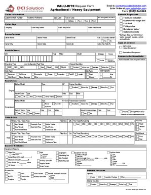 Fillable Online Valu Rite Request Form Fax Email Print Pdffiller