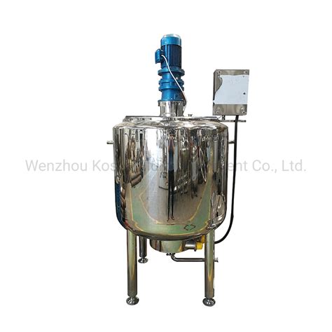 Gel Hot Melt Glue Mixing Tank With Agitator Glue Mixing Tank And Gel Mixing Tank