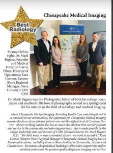 Shore Update Recognizes Chesapeake Medical Imaging - Chesapeake Medical ...
