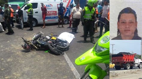 Motociclista Murió En La Calle 30 En Soledad Al Ser Arrollado Por