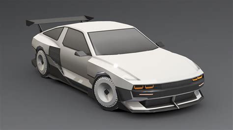 Hyundai N Vision Low Poly D D Model By Sidra Sidramax