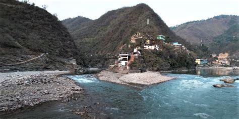 Rudraprayag Confluence Of Holy River Alaknanda And Mandakani Full