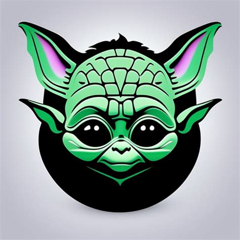 Yoda Head Vector