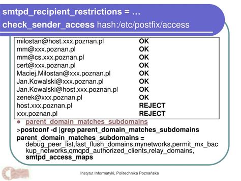 Ppt Konfiguracja Serwera Poczty Elektronicznej Powerpoint