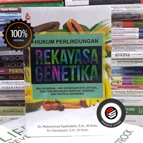 Jual Buku Hukum Perlindungan Rekayasa Genetika Muhammad Syaifuddin