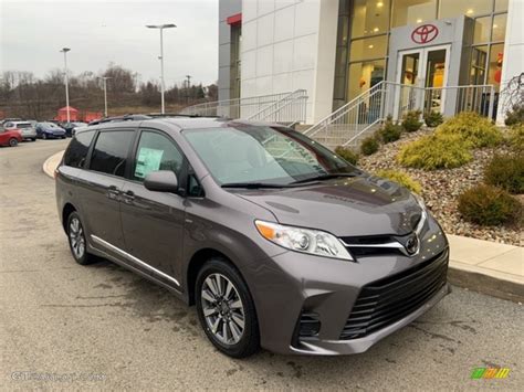 2020 Predawn Gray Mica Toyota Sienna LE AWD 136341954 GTCarLot