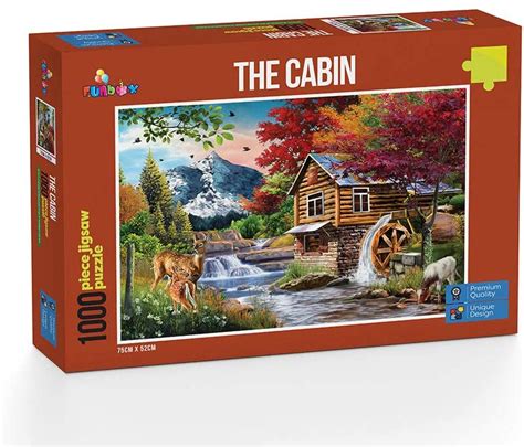 Funbox Perfect Places The Cabin Jigsaw Puzzle 1000 Pieces I Love