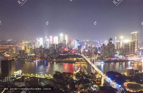 重庆夜景渝中半岛都市风光建筑摄影摄影素材汇图网