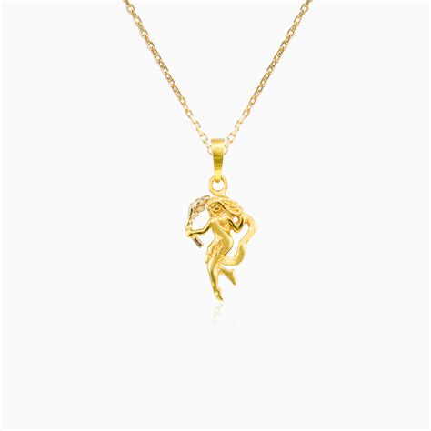 Zlatý přívěsek zvěrokruh - Panna - Princess jewellery