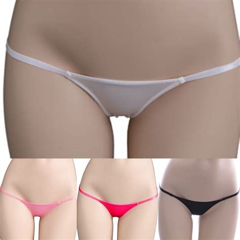 Jtfy Womens Sexy Low Waist Thong G String Underwear Panties Lingerie Panty Briefs Shopee