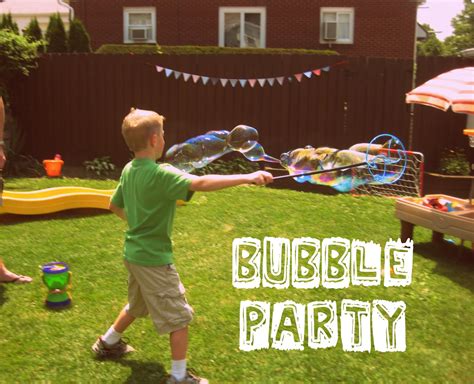 Crossing the Bugger-Dixon Line: Unique Party Ideas | Bubble, Bubbles ...