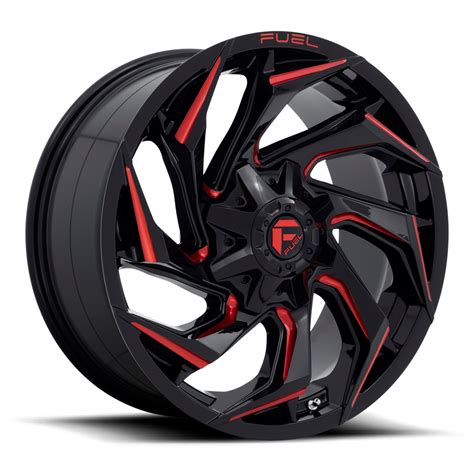 Fuel 1 Piece Wheels Reaction D755 Wheels Down South Custom Wheels