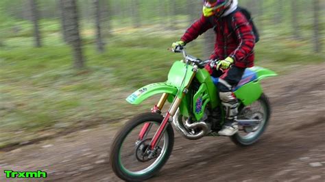 Kawasaki Kx500 Riding Youtube