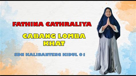 Fathina Cathraliya Lomba Khot Mapsi 2021 Youtube