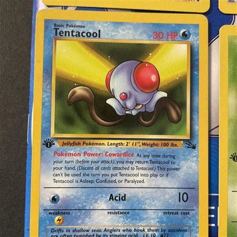 Pokémon card bundle 1st edition fossil jungle set Depop