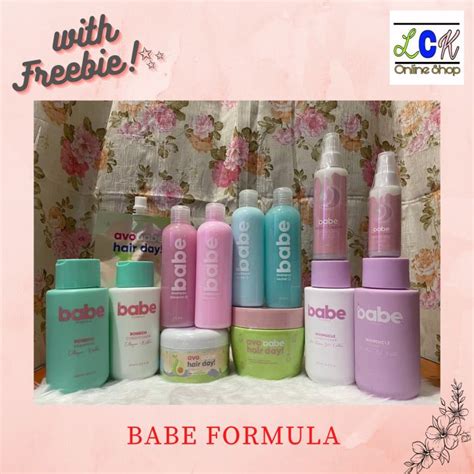 ON HAND FREEBIES Babe Formula Bonbon Whimsicle Avo Babe Moonbeam Lazada PH