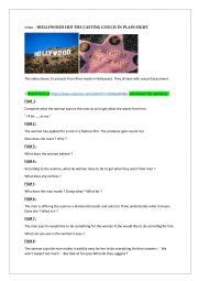 Hollywood hid the casting couch in plain sight - ESL worksheet by raunie