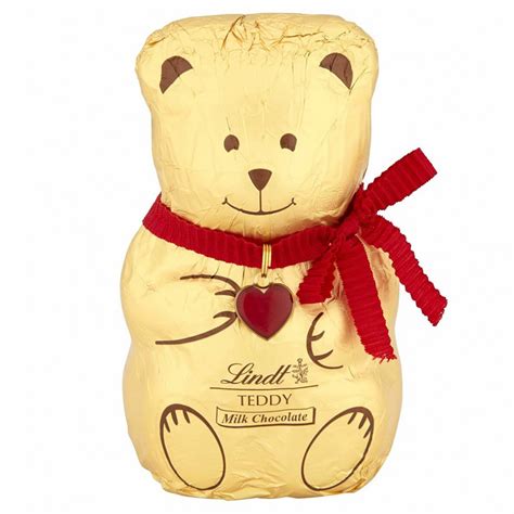 "LINDT" miś z czekolady mlecznej, 100g | Prezentyplus.pl