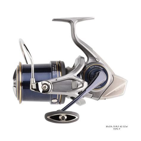 Moulinet Grande Bobine Daiwa Basia Surf 45 SCW Type P Surfcasting