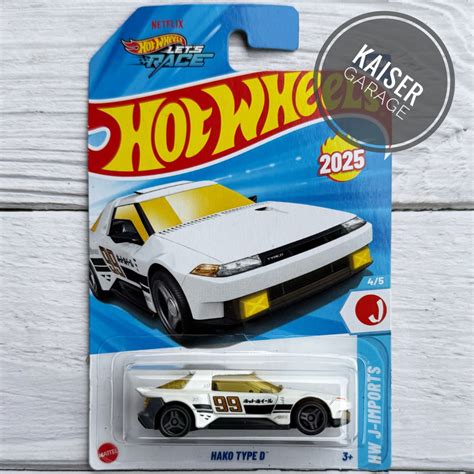 Hot Wheels Hako Type D White Shopee Malaysia