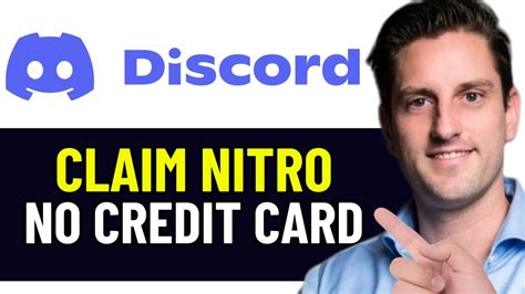 How To Claim Discord Nitro Without Credit Card Easy Youtube