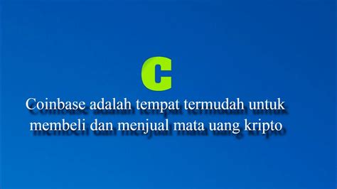 Cara Daftar Dan Verifikasi Akun Coinbase Youtube