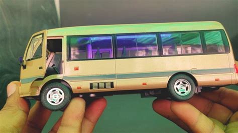 Toyota Coaster Diecast Car Model Hino Diecast