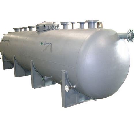 Mild Steel Oil Heavy Duty Pressure Vessel Oxygen Max Design Pressure