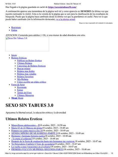 Ultimos Relatos Eroticos | PDF