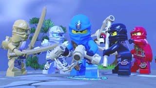 LEGO Dimensions - All 7 Ninjago Characters + Free Roam Gameplay (Ninjago Adventure World)