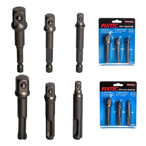 Fixtec Pc Set Hex Shank Adapter Drill Nut Driver Power