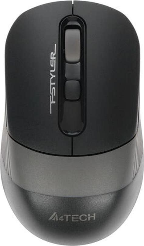 Мышь беспроводная A4Tech Fstyler FG10 FG10S, черный, серый - купить по ...