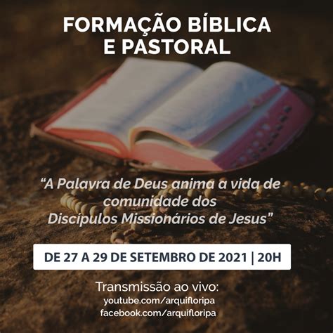 Grupos Bíblicos Em Família Promovem Formação Bíblica E Pastoral