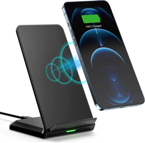 INIU Wireless Charger Stand 15W Qi Zertifiziert Induktive Ladestation