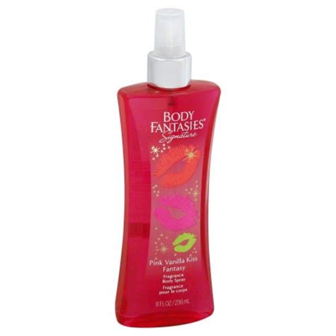 Body Fantasies® Pink Vanilla Kiss Fantasy Fragrance Body Spray 8 Fl Oz Qfc